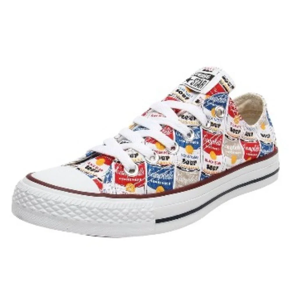 Converse Women's‎ Multicolor Soup All Star Lace Up Athletic Sneaker Size 5